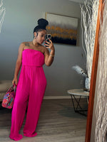 Spring Jumpsuit -Pink