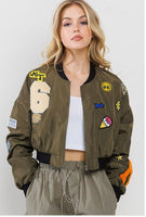 School Girl Bomber Windbreaker