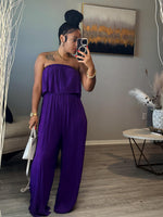 Spring Jumpsuit -Purple