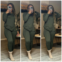 Fall Chill Sets -Olive