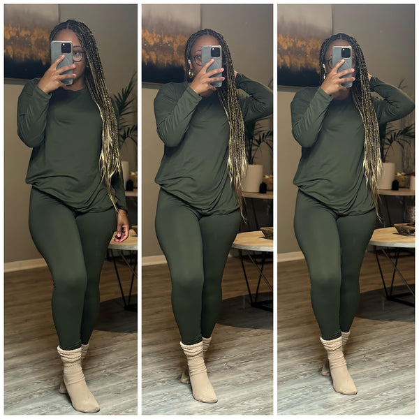 Fall Chill Sets -Olive