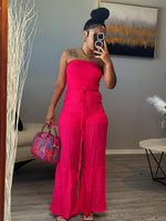 Jamie Jumpsuit -Magenta