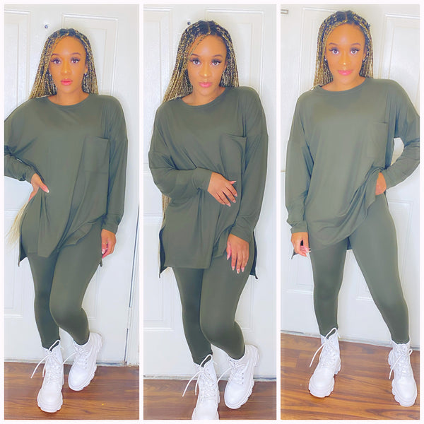 Lauren Set “ Olive 🫒 “